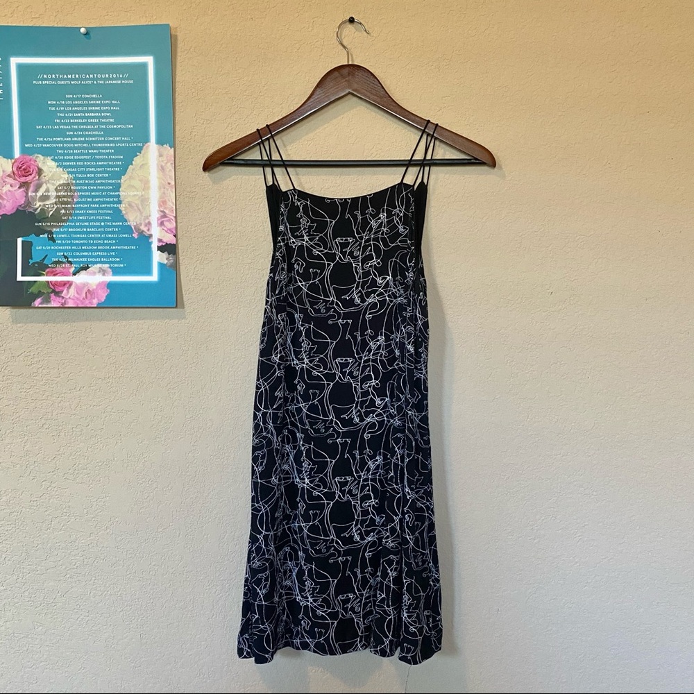 Urban outfitters silence + noise faces dress